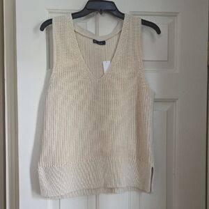 GAP Beige Knit Tank Top